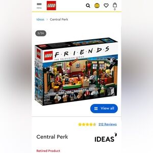 Lego Friends Central Perk Set - Multicolor